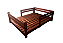 CAMA CASAL COM GRADES 138x188x20  PENAFORT - Imagem 4