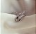 Anel de Cobra com Mil Zircônias Diamond e Verde Esmeralda Ródio Branco - Imagem 2