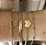 Pulseira Elo Português com Coração Liso Dourado - Imagem 3