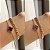 Pulseira Flor Inspired Rubi Brilhante/Rubi Fosca Dourado - Imagem 2