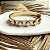 Bracelete Inspired Flor Branca Dourado - Imagem 2