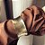 Bracelete Martelado Dourado - Imagem 2