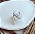 Anel (Ajustável) Cravejado de Zircônias Diamond Ródio Branco - Imagem 3