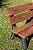 Banco Jardim 2 lugares 93cm com encosto - Madeira Plástica Ipê - Imagem 3