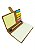 Bloco de Anotações Ecológico com Caneta Reciclada e Post-it - Imagem 1