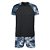 Kit Bermuda e Camiseta Vista Rock Dry Fit Tie Dye - Imagem 1