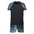Kit Bermuda e Camiseta Vista Rock Dry Fit Nebulosa - Imagem 1
