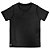 Camiseta Vista Rock Infantil Dry Fit Liso Preto - Imagem 1