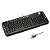 Teclado C3Tech Multimídia KB2202 USB - Imagem 1