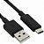 Cabo de Dados USB Tipo C - 30cm - Imagem 1