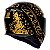 Capacete Axxis Eagle Breaking Gloss Preto e Dourado - Imagem 6