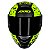 Capacete Axxis Eagle Breaking Preto Fosco e Amarelo - Imagem 10