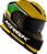 Capacete Norisk FF302 Champion Amarelo (C/ Viseira Solar) - Imagem 3