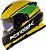Capacete Norisk FF302 Champion Amarelo (C/ Viseira Solar) - Imagem 4