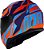 Capacete Norisk Ff391 Cutting Laranja Fluorescente e Azul - Imagem 7