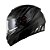 Capacete Ls2 Vector Ff397 Razor Preto Fosco, Prata e Cinza (Com viseira solar) - Imagem 4