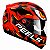 Capacete Peels Icon Maus Vermelho com Preto - Imagem 1