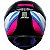 Capacete Axxis Eagle Tecno Preto Gloss Pink e Azul - Imagem 7