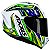 Capacete AXXIS Draken Patriota Branco Gloss - Imagem 1