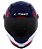 Capacete Ls2 Ff358 Podium Branco Azul e Vermelho - Imagem 2