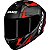 Capacete Axxis Draken Vector Preto Cinza e Vermelho - Imagem 6