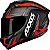 COMBO - Capacete Axxis Draken Vector Preto Cinza e Vermelho - Imagem 8