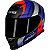 COMBO - Capacete Axxis Eagle Tecno Preto Fosco e Azul - Imagem 2