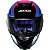 COMBO - Capacete Axxis Eagle Tecno Preto Gloss Pink e Azul - Imagem 5