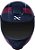 Capacete Norisk FF802 Razor Void Preto Vermelho e Azul - Imagem 5