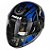 Capacete Articulado Peels U-RB2 Dynamic Preto e Azul com viseira solar - Imagem 3