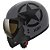 Capacete Peels F-21 US Army Chumbo Fosco e Preto - Imagem 8