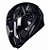 Capacete Articulado Peels U-RB2 Dynamic Preto Fosco e Grafite com viseira solar - Imagem 3