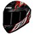 Capacete Axxis Draken Racer Preto Fosco, Vermelho e Cinza - Imagem 7