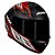 COMBO - Capacete Axxis Draken Racer Preto Fosco, Vermelho e Cinza - Imagem 4