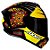 Capacete Axxis Draken Mystic Preto e Amarelo - Imagem 1