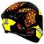 Capacete Axxis Draken Mystic Preto e Amarelo - Imagem 3