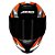 COMBO - Capacete Axxis Eagle Power Gloss Preto Laranja Cinza - Imagem 7