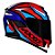 Capacete Axxis Eagle Power Gloss Azul, Vermelho e Azul - Imagem 1