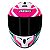 COMBO-Capacete Axxis Draken Tracer Gloss Tifany e Rosa - Imagem 5