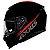 Capacete Axxis Eagle SV Gloss Preto e Vermelho (com viseira Solar) - Imagem 7