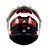 Capacete Ls2 Ff358 Draze Preto, Vermelho e Branco - Imagem 3