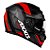 Capacete Axxis Eagle Sv Smart Matt Black Grey Red - Imagem 1