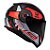 Capacete LS2 Rapid FF353 Stratus Preto e Vermelho - Imagem 1