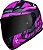 Capacete LS2 Rapid FF353 Cromo Preto e Pink Fosco - Imagem 7