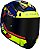 Capacete LS2 Rapid FF353 Khan Azul e Amarelo - Imagem 7