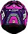 Capacete LS2 Rapid FF353 Khan Fucsia e Branco - Imagem 3