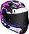 Capacete LS2 Rapid FF353 Khan Fucsia e Branco - Imagem 7