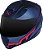 Capacete Norisk FF802 Razor Squalo Vermelho e Preto Fosco - Imagem 6