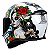 Capacete Axxis Eagle Catrina Gloss Branco - Imagem 2