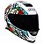 Capacete Axxis Eagle Catrina Gloss Branco - Imagem 4